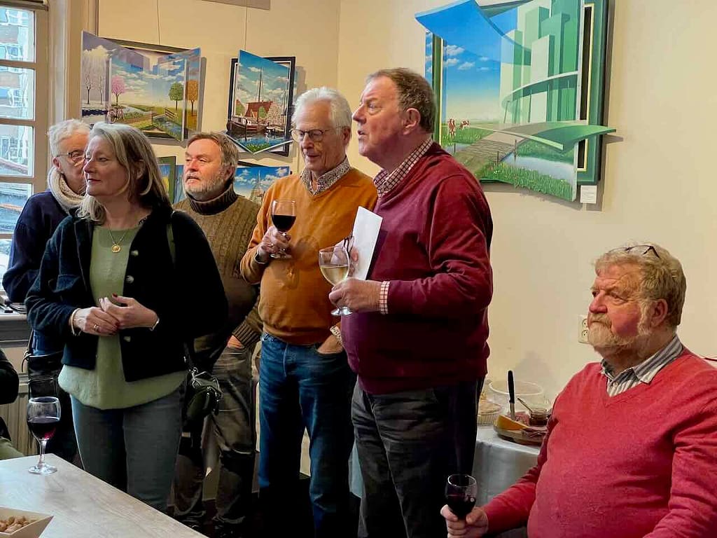 Leidsche Mondialen nieuwjaarsreceptie