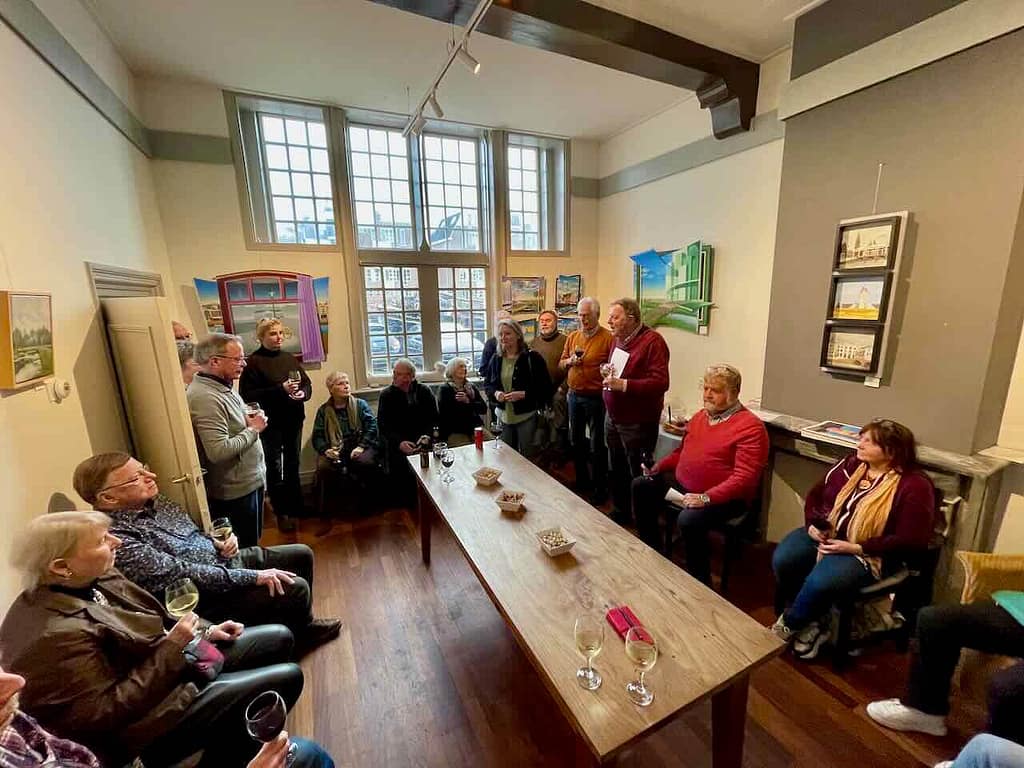 Leidsche Mondialen nieuwjaarsreceptie